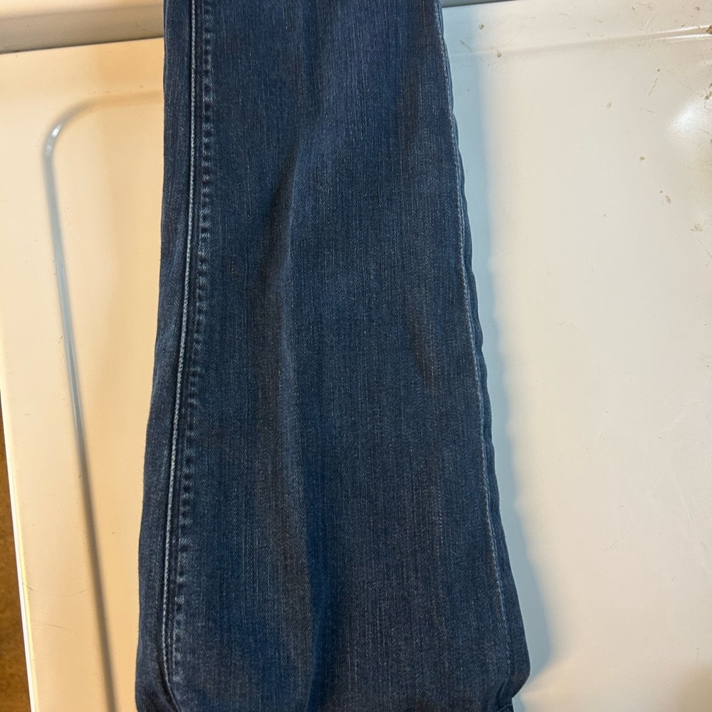 7 For All Mankind Women's Boot Cut Jeans - Dark Blue